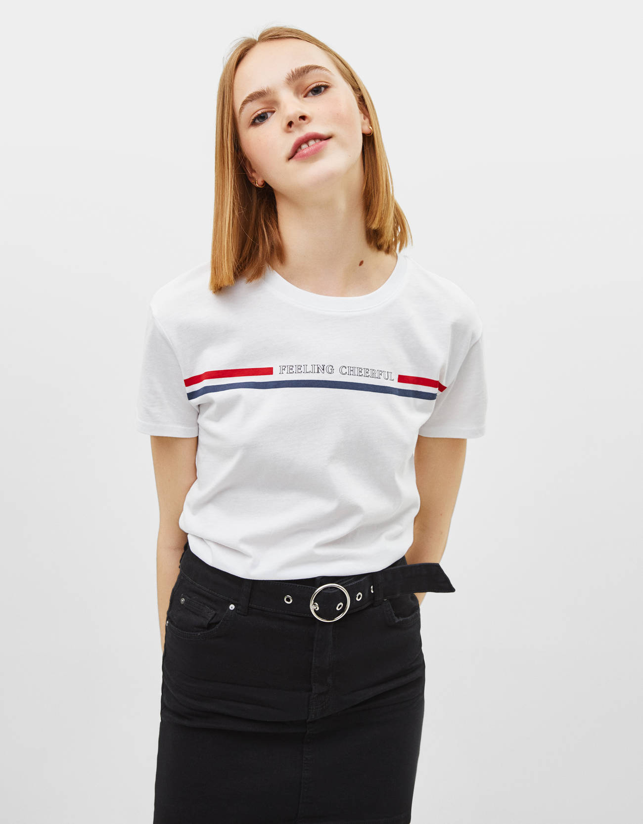 bershka basic t shirts