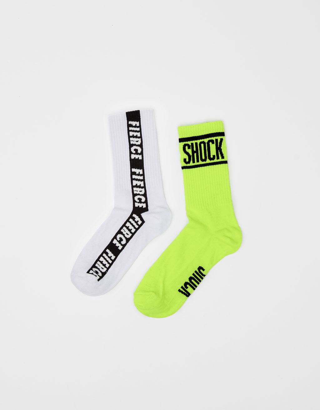 neon socks