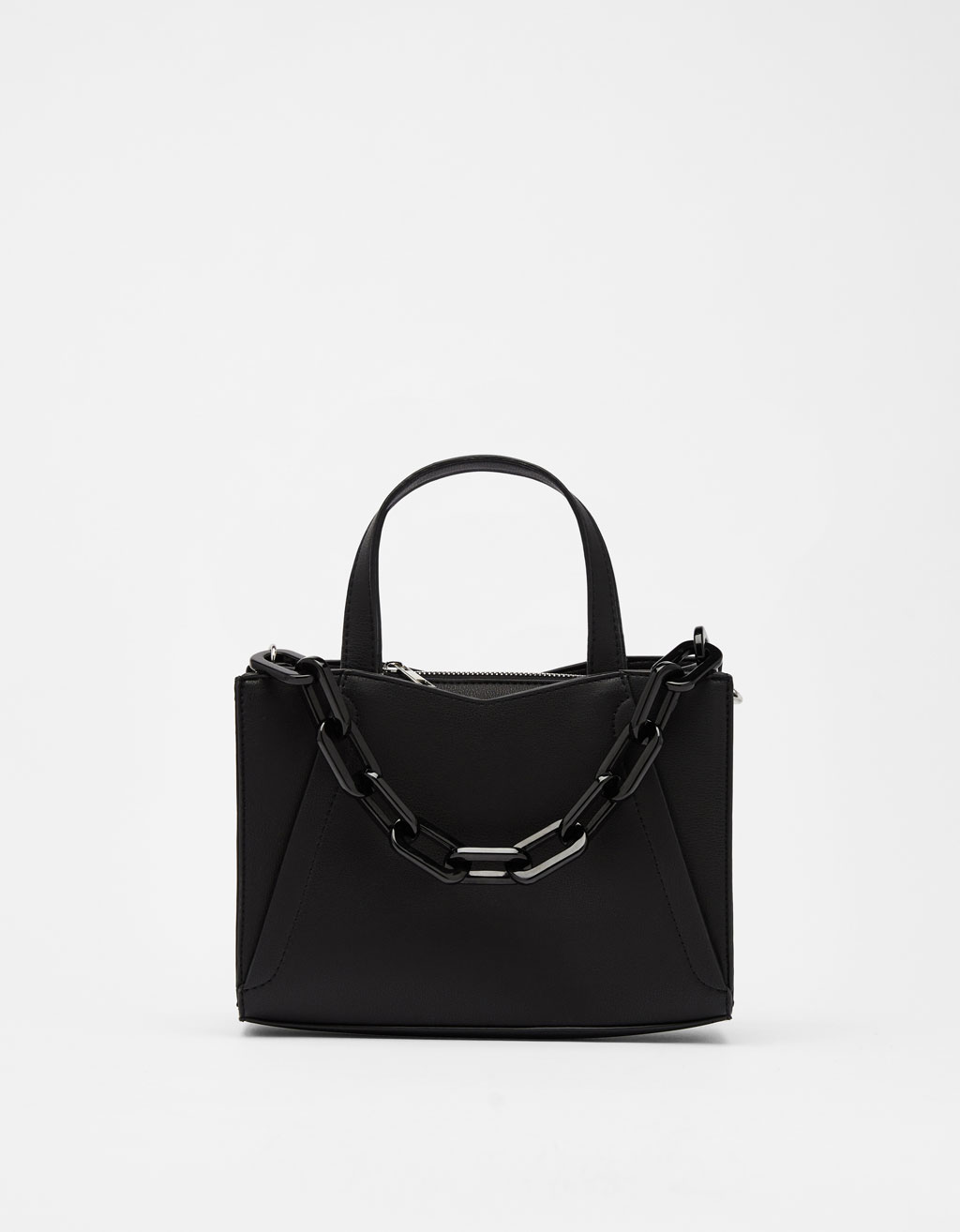 Women S Bags Autumn Winter 2018 Bershka Tote Bag With Chain