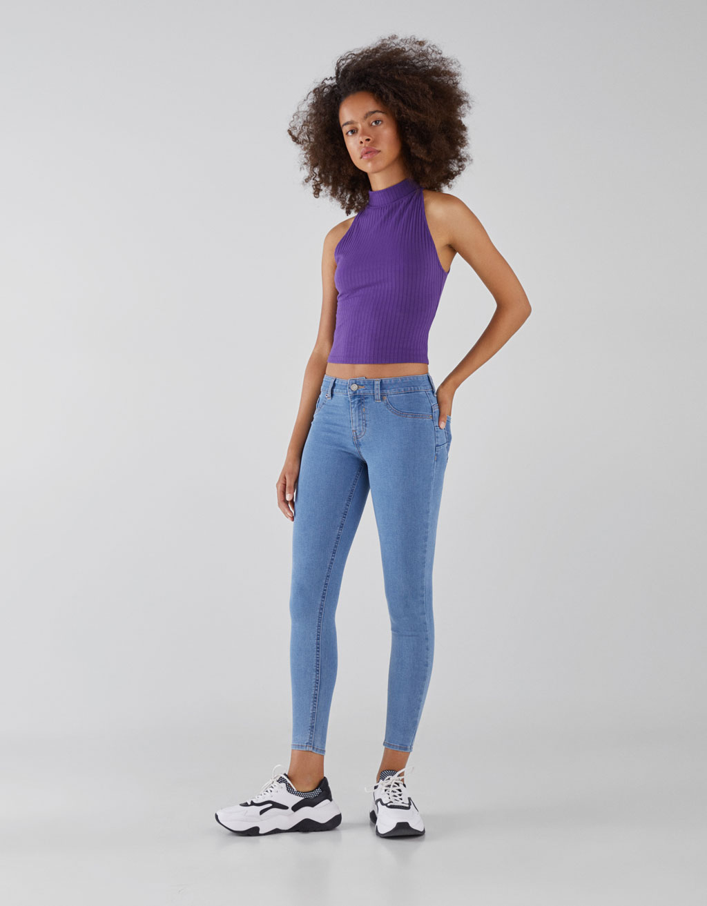Push-up - Jeans - COLLECTION - FEMME - Bershka France