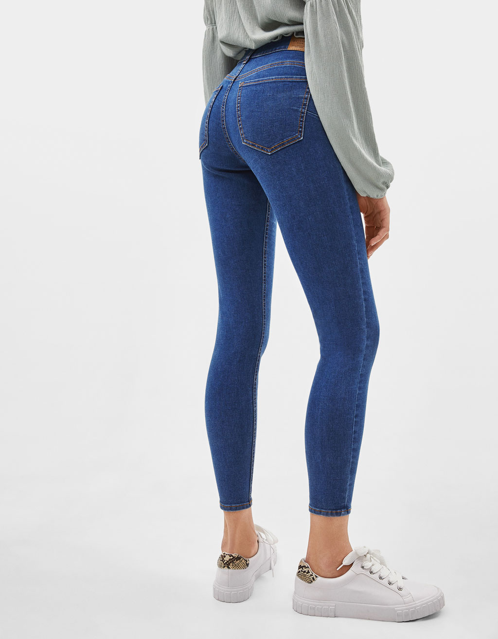 Push Up Low Rise Jeans Low Waist Bershka Mexico