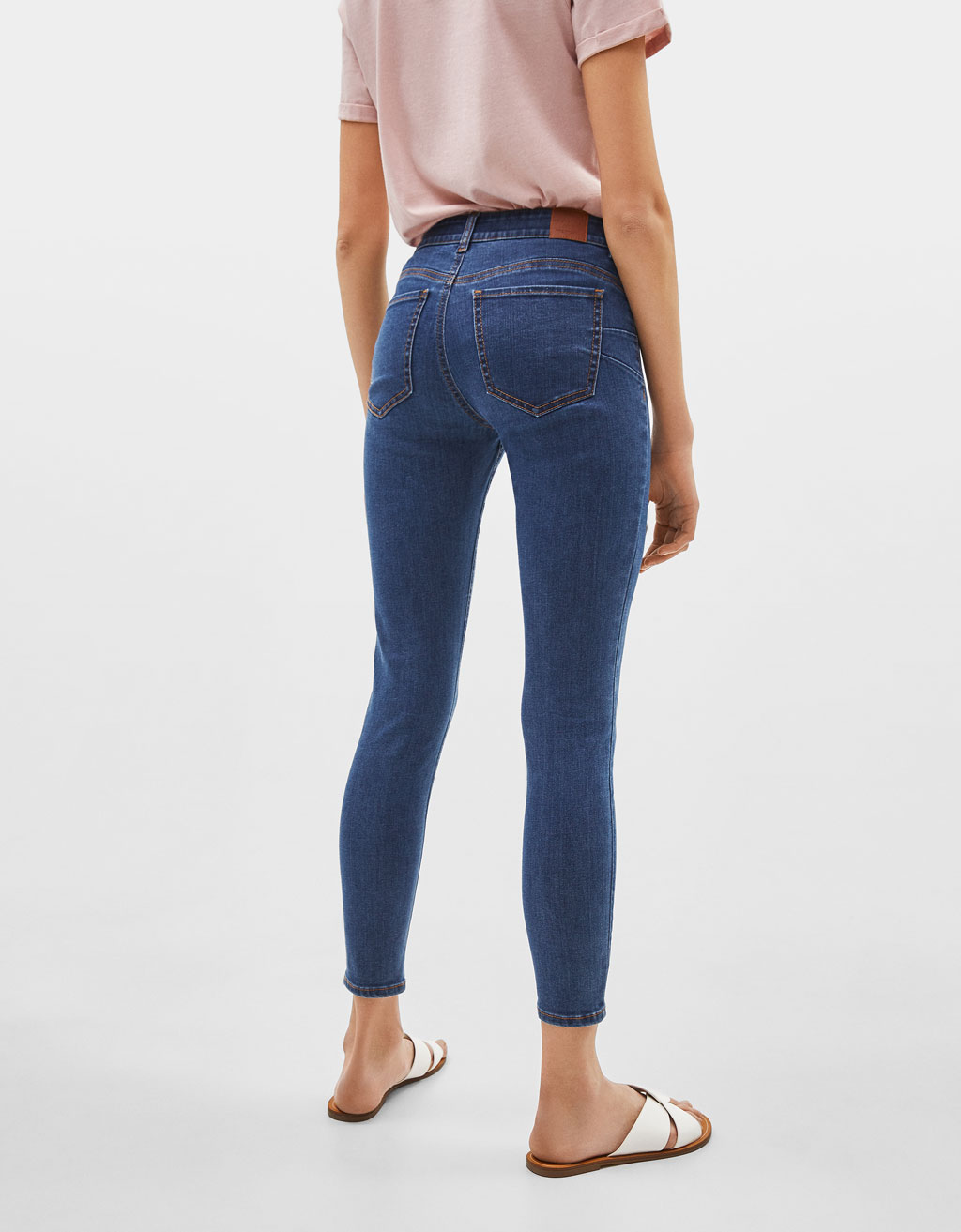 Push Up Low Rise Jeans Jeans Bershka Greece