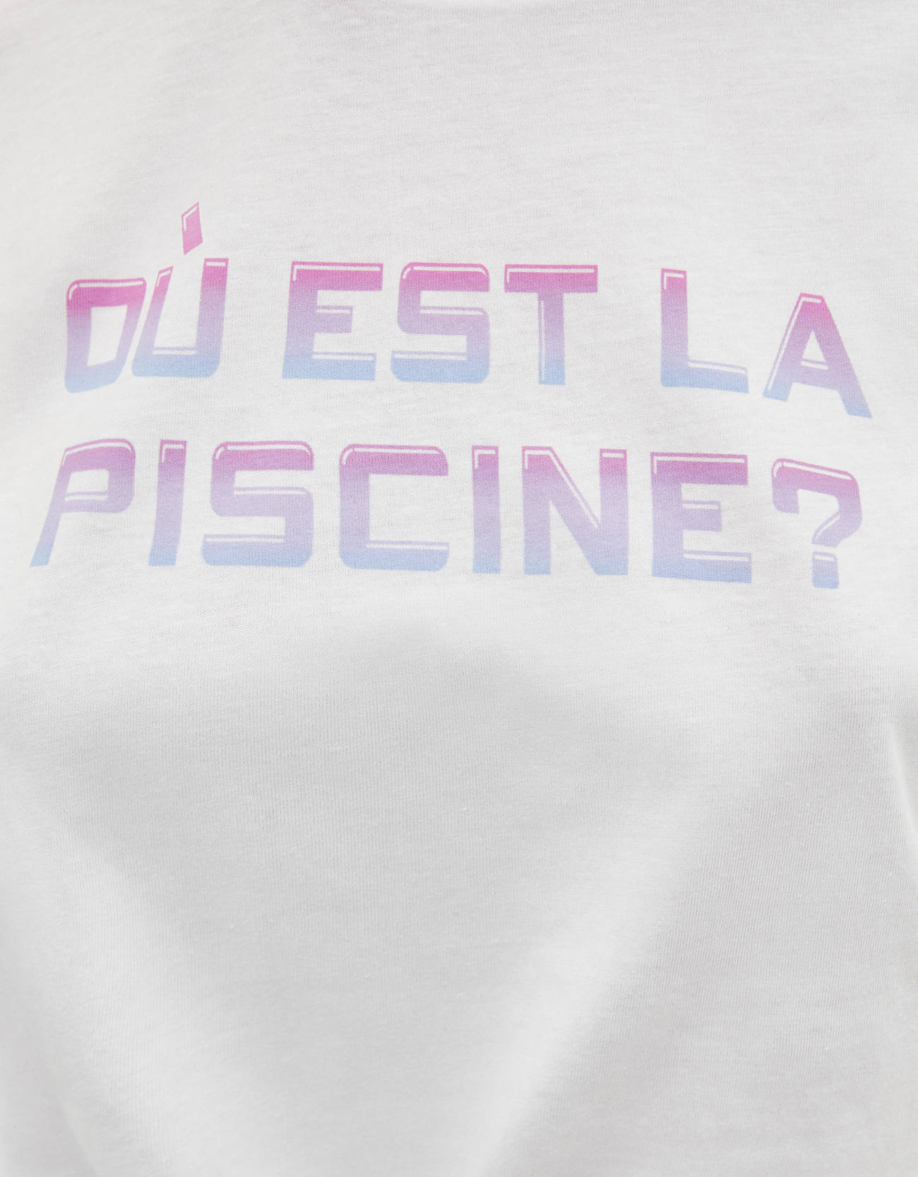 la piscine t shirt