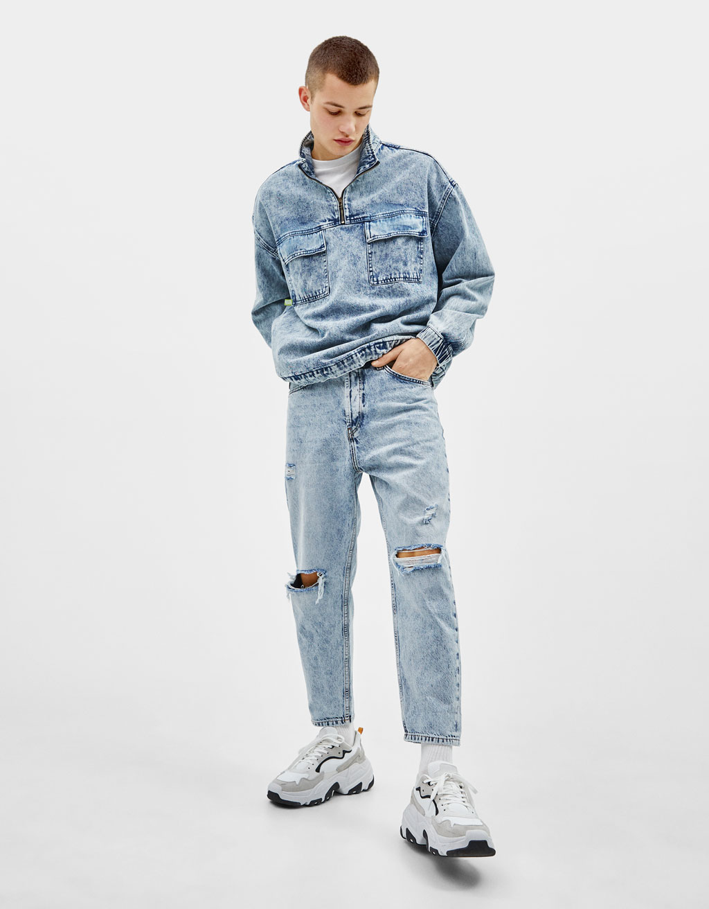loose fit bershka
