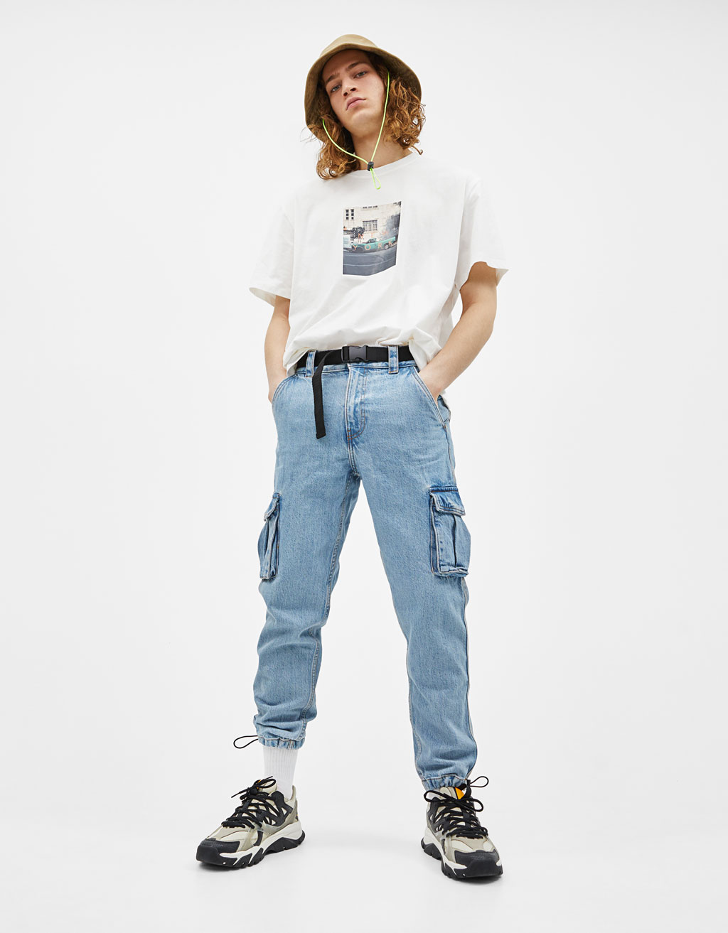 bershka cargo jeans