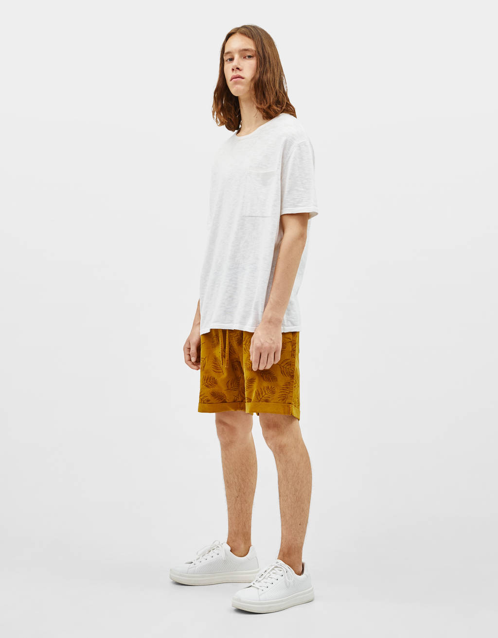 Jogger-style Bermuda shorts - SALE 