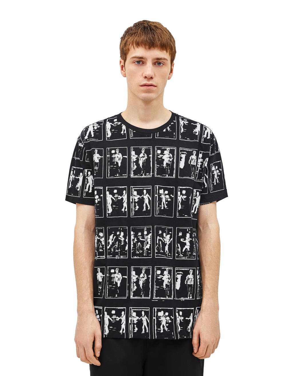 maglietta fosforescente bershka