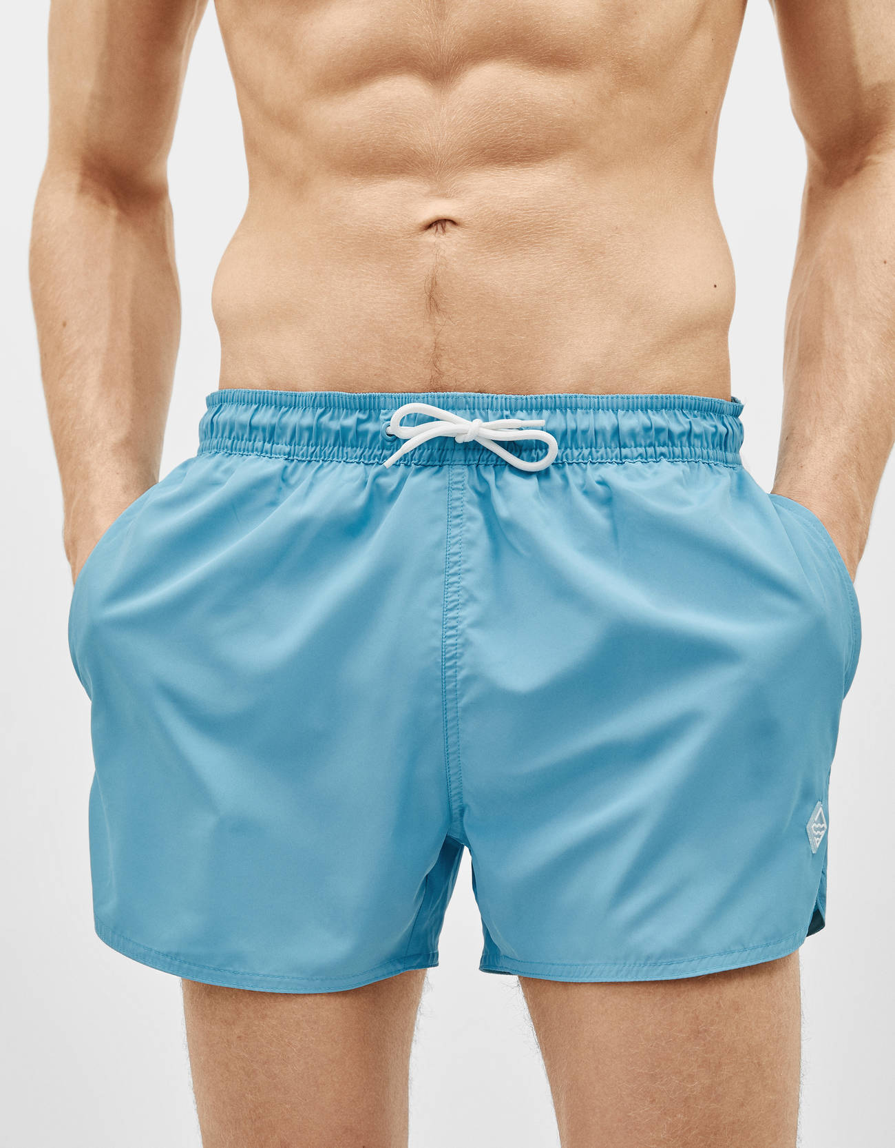 bershka swim shorts