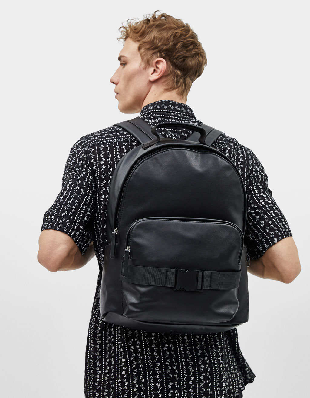 Faux leather backpack - Collabs 