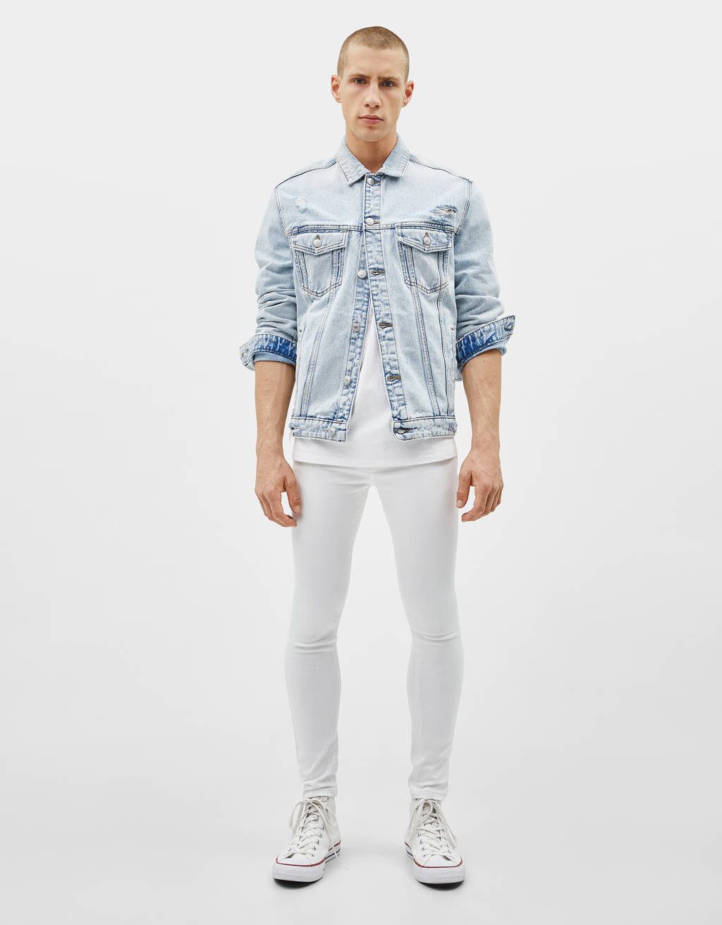 jeans super skinny bershka