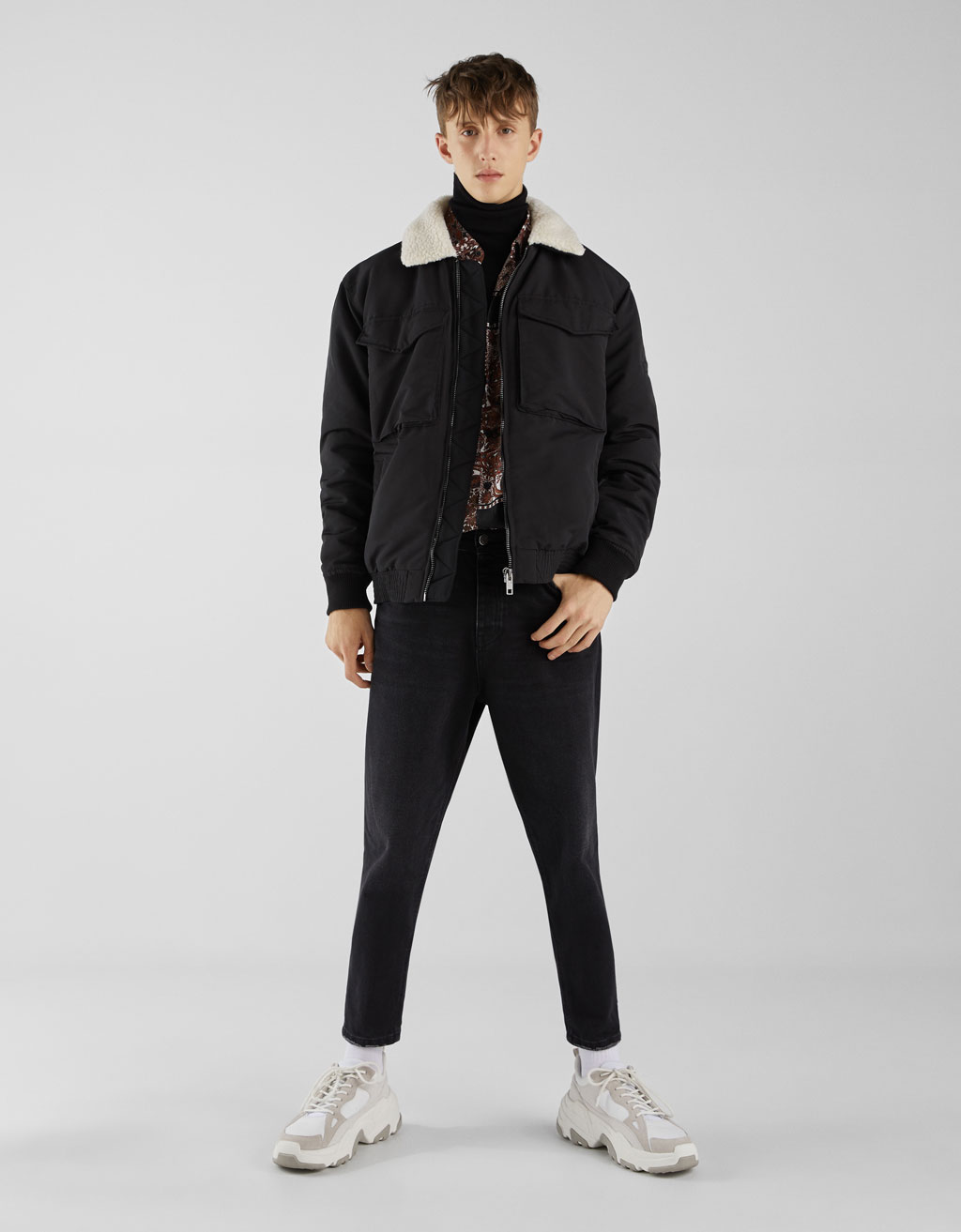 Ceket Koleksiyon Erkek Bershka Turkey