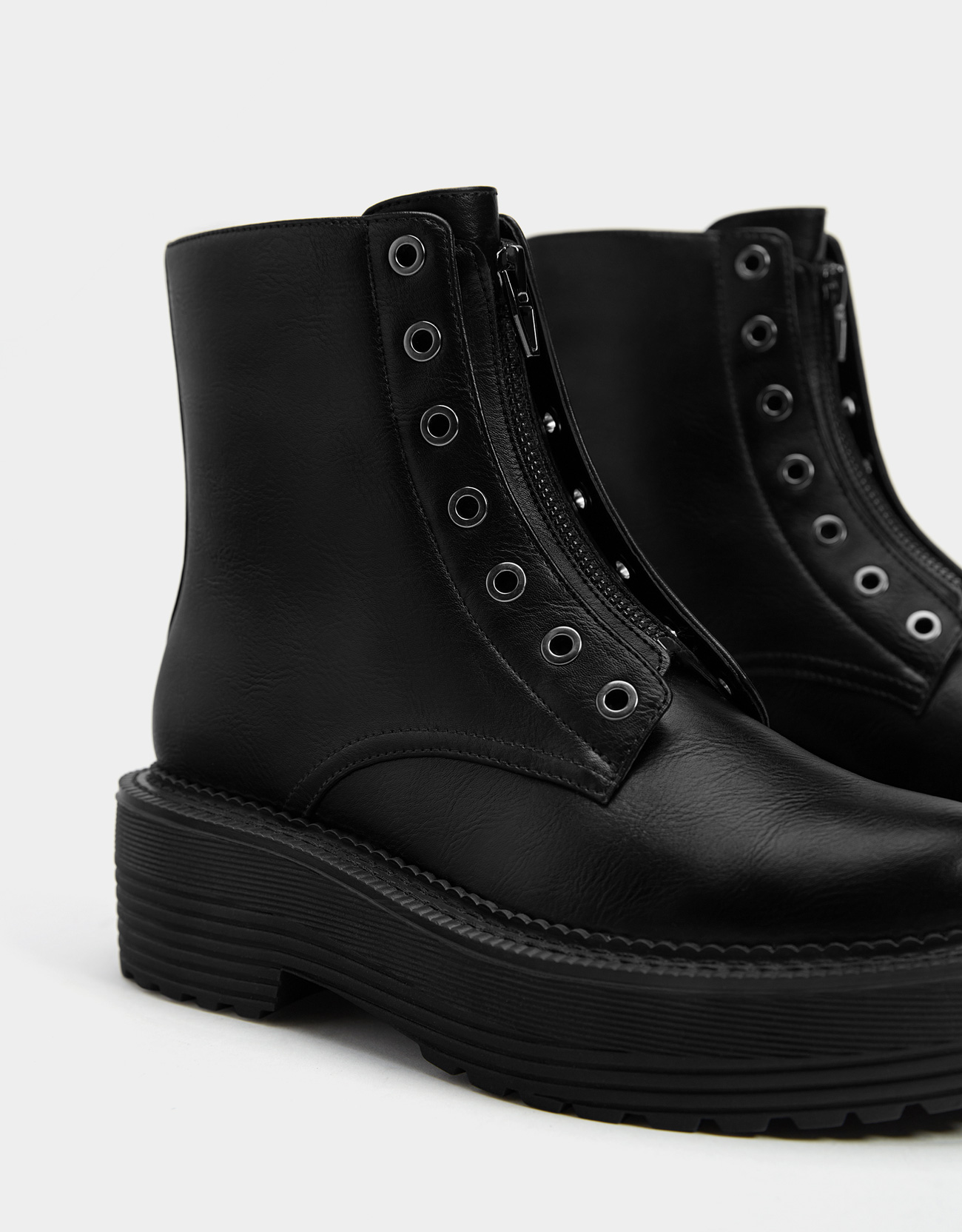 bershka platform boots