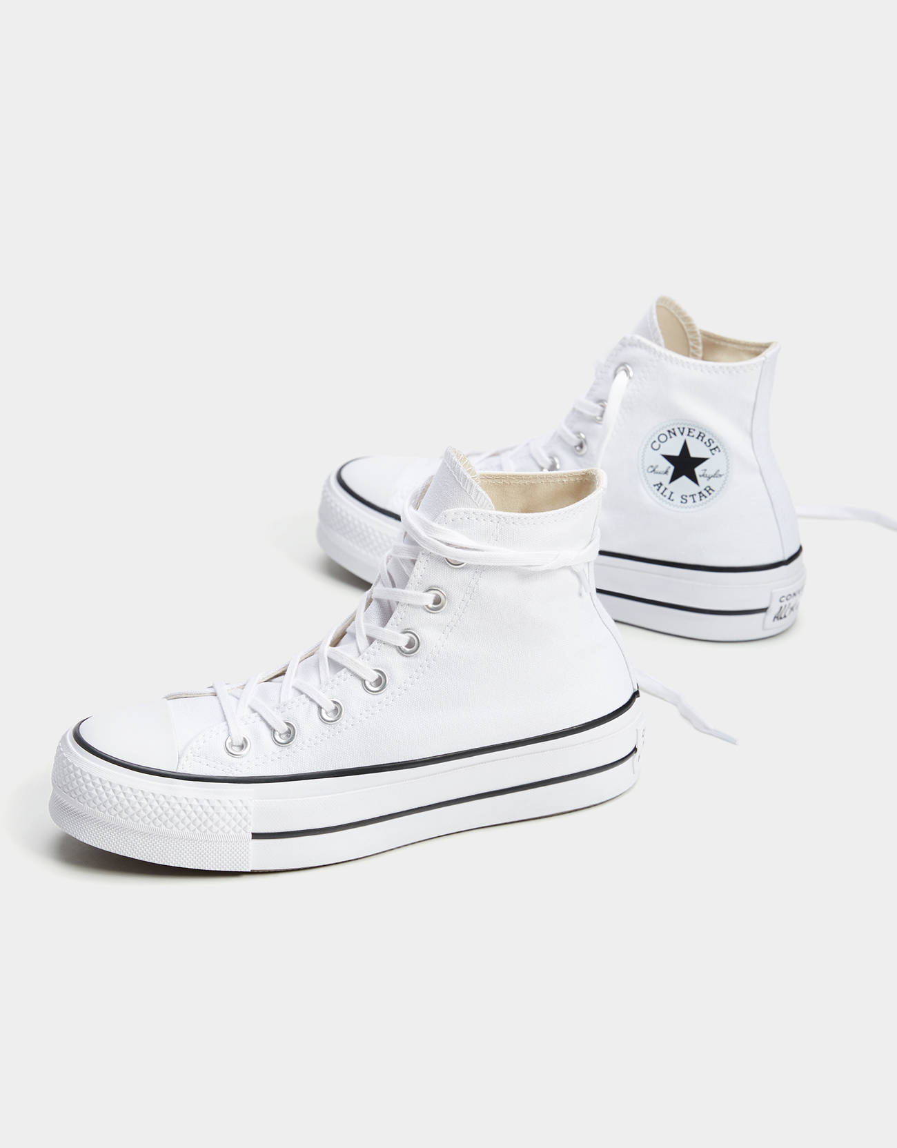 Modalite Net Bershka Converse Chuck Taylor All Star Platform High Top Trainers