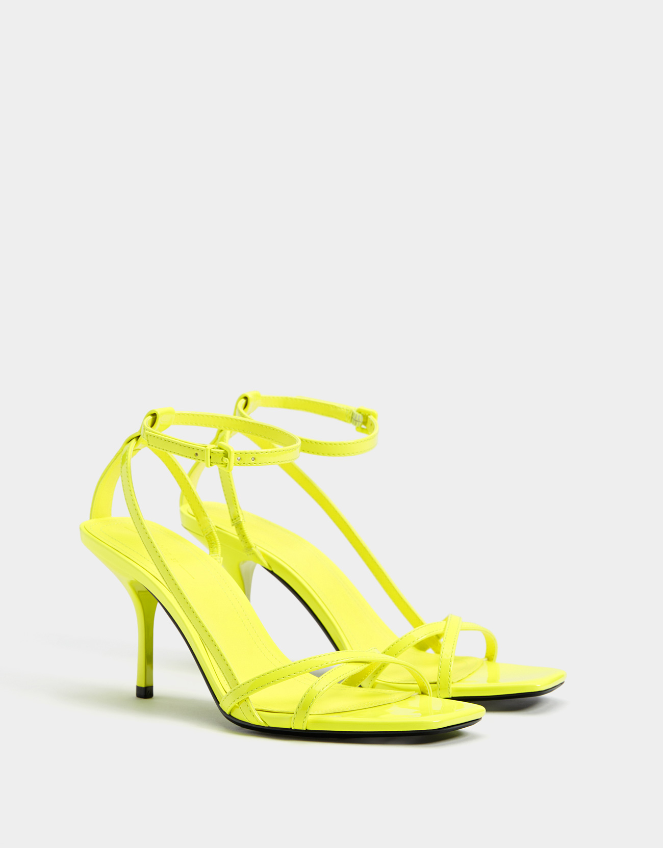 multi strap heeled sandals