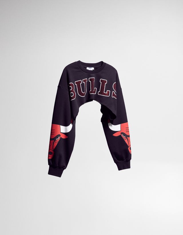 Bershka bulls sweatshirt clearance