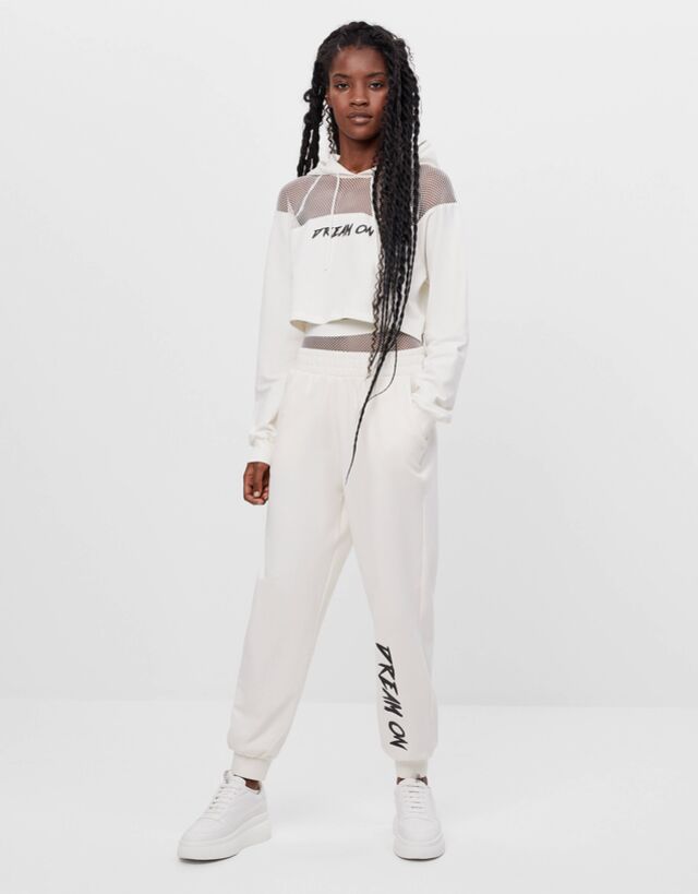 Mesh hoodie and joggers set - Tracksuit 