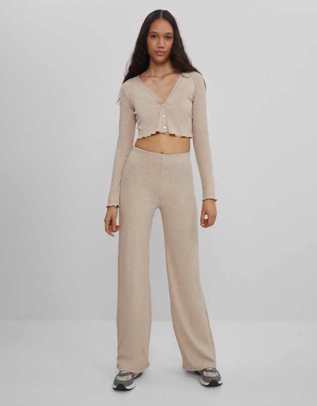 bershka cardigan set