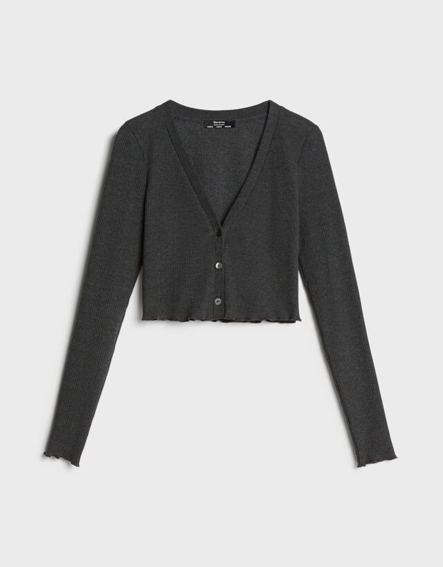 bershka cardigan set