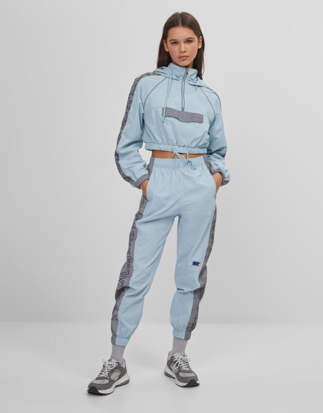 Reflective bershka sale