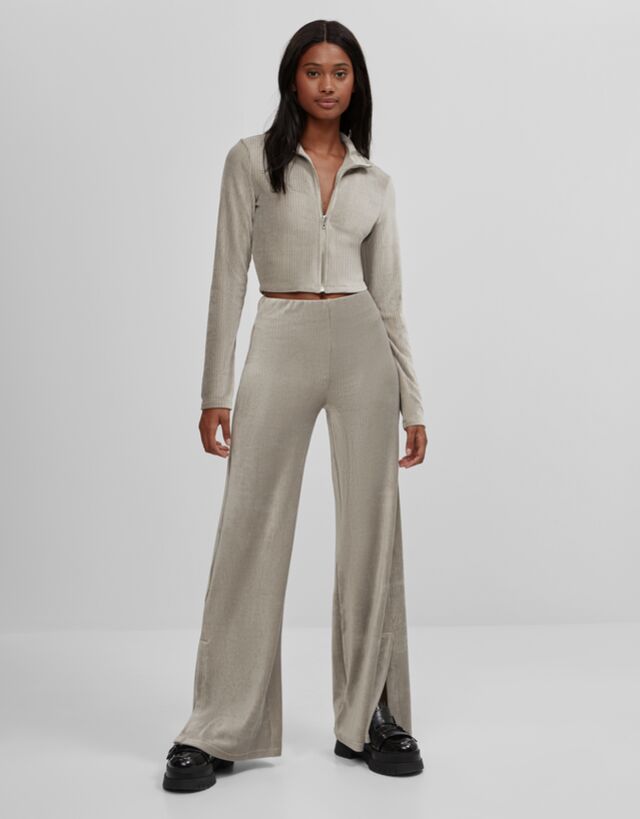 calças de fato de treino bershka