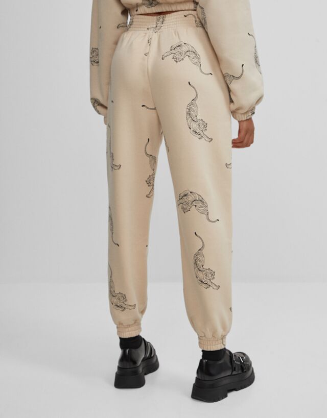 calças de fato de treino bershka