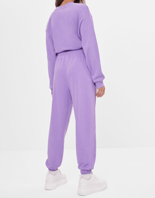 Jogging sweatshirt and trousers set 