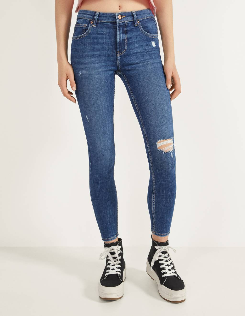 Mid waist skinny jeans - Party 