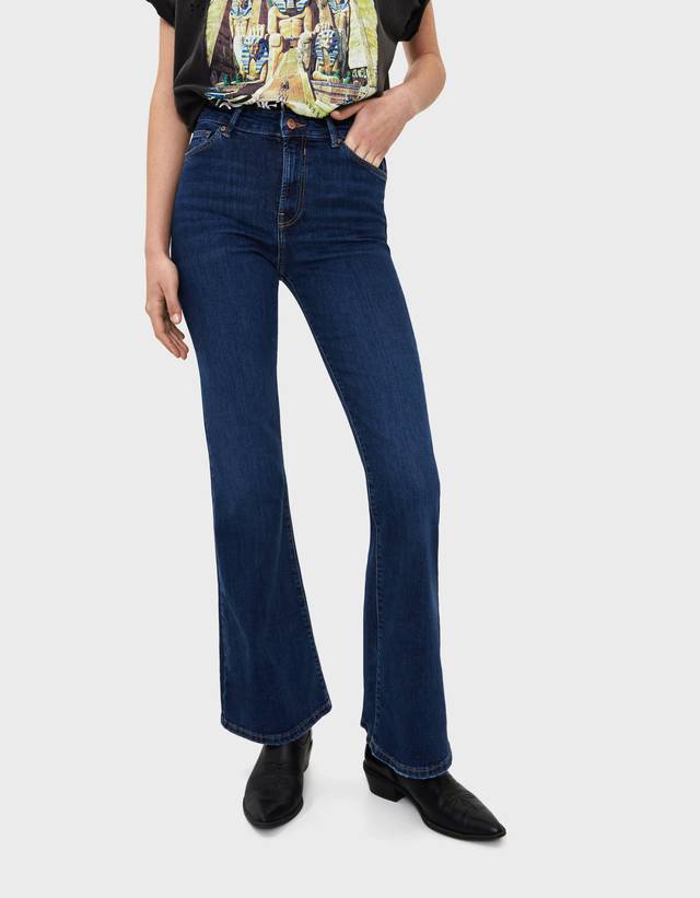 Jeans Mit Schlag Taschen Bershka Luxembourg