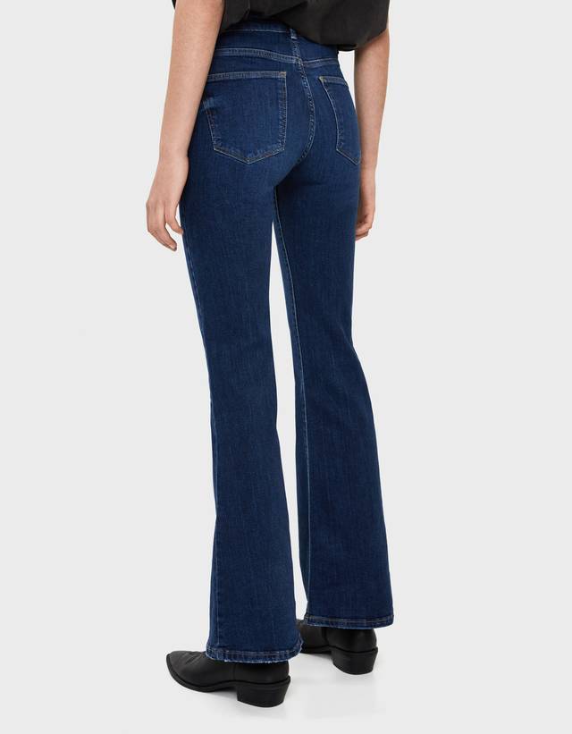 bershka flared jeans