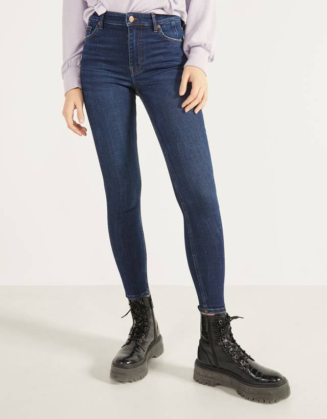 Jeans Skinny Fit High Waist