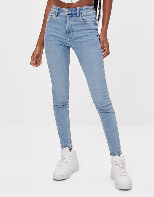 Jeans Skinny Fit High Waist