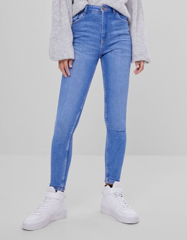 Jeans Skinny Fit High Waist
