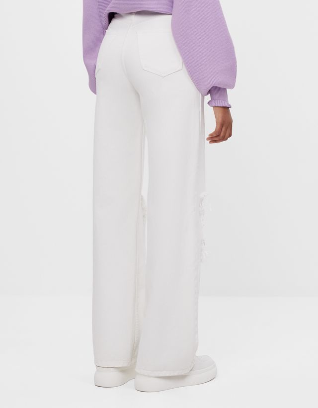 90s Ripped flare jeans - Join Life 