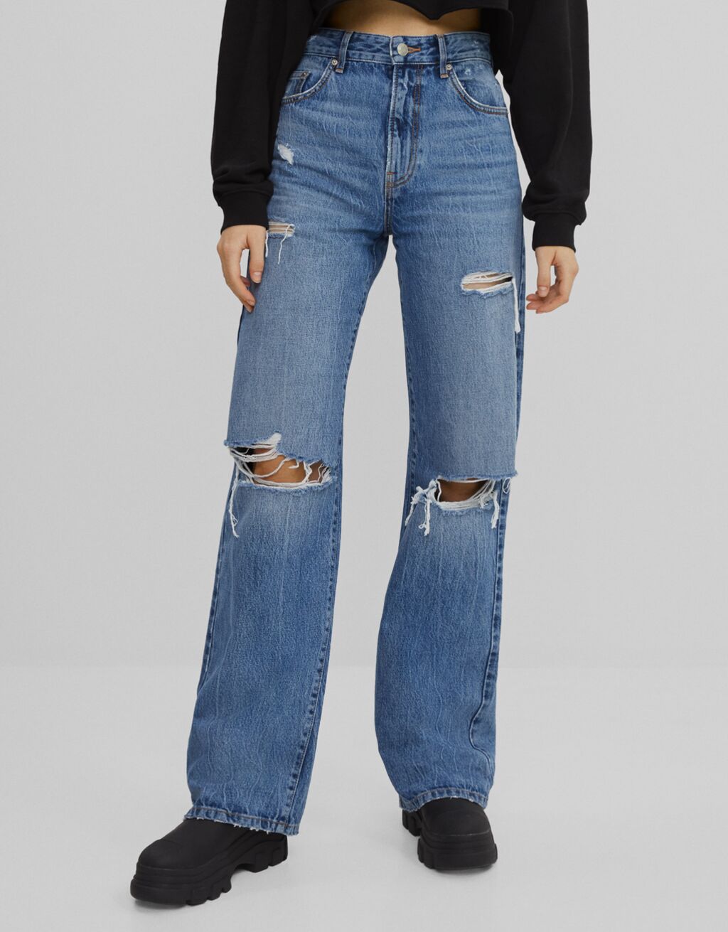 bershka petite jeans