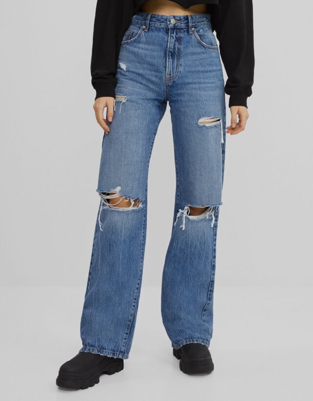 90s jeans wide leg