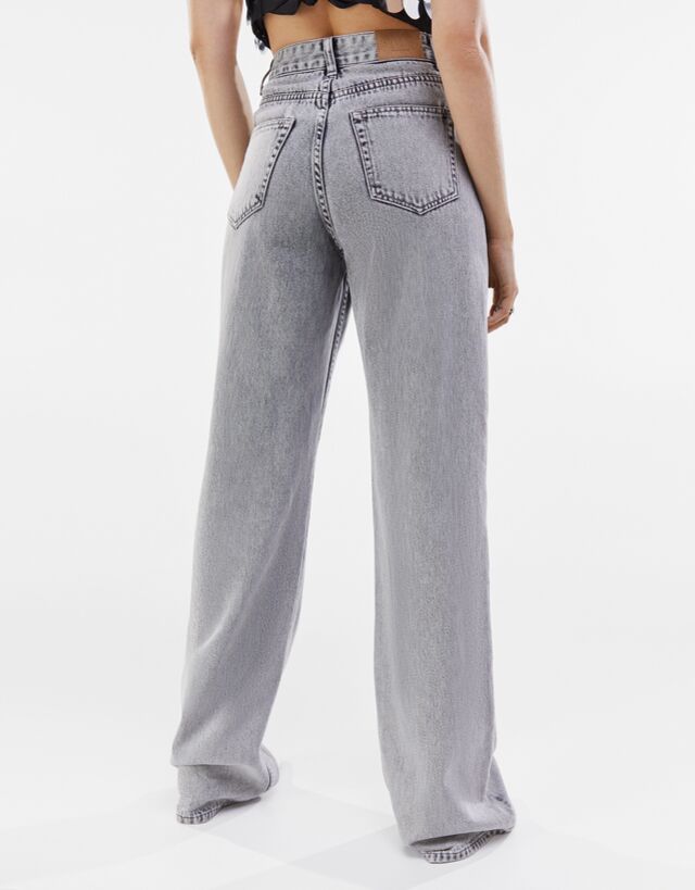 grey denim