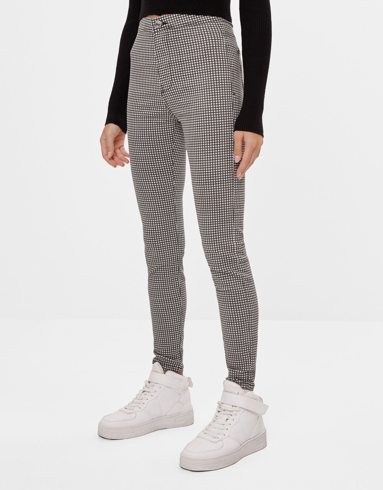 waist jeggings - Push-up - Bershka Greece