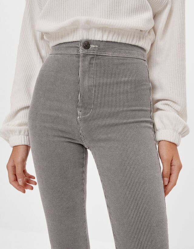 High waist jeggings - Woman | Bershka