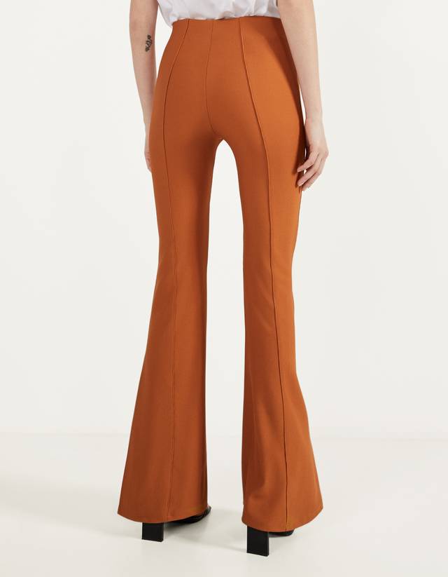 Flared trousers - Trousers - Woman | Bershka