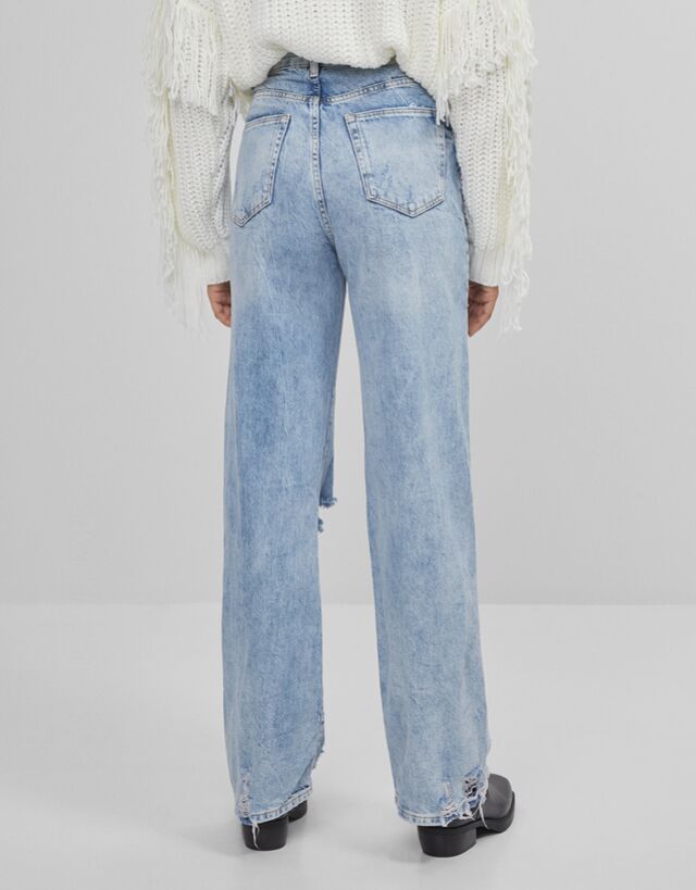 Ripped '90s jeans - Tracksuit - Bershka 