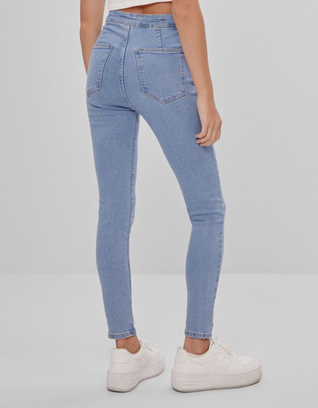 bershka push up jeans review