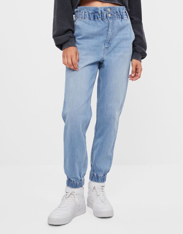 paperbag jogger jeans