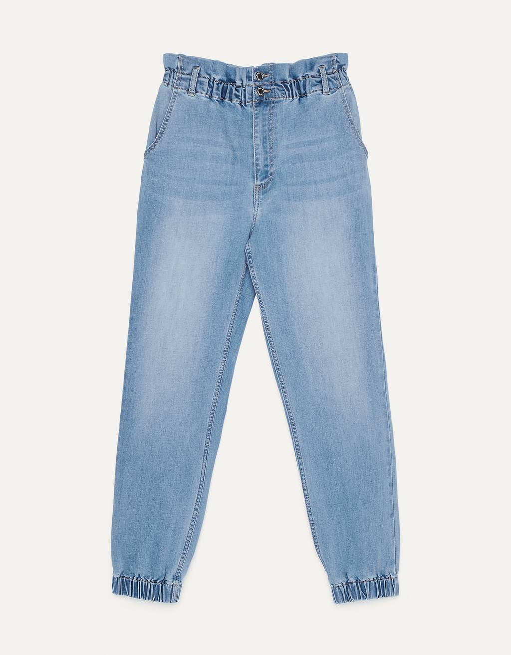 Paperbag jogger jeans - MODELOSPADRES_VERANO_2 - Bershka Andorra