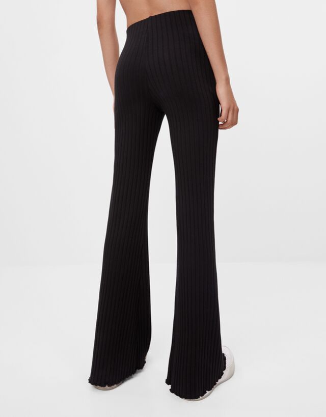 bershka flared trousers
