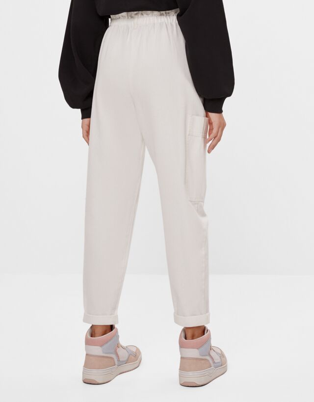 Pantalón bombacho - Mujer | Bershka