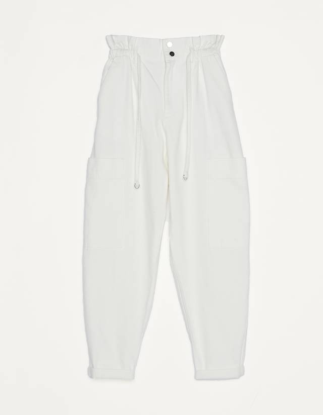 Pantalón bombacho - Mujer | Bershka