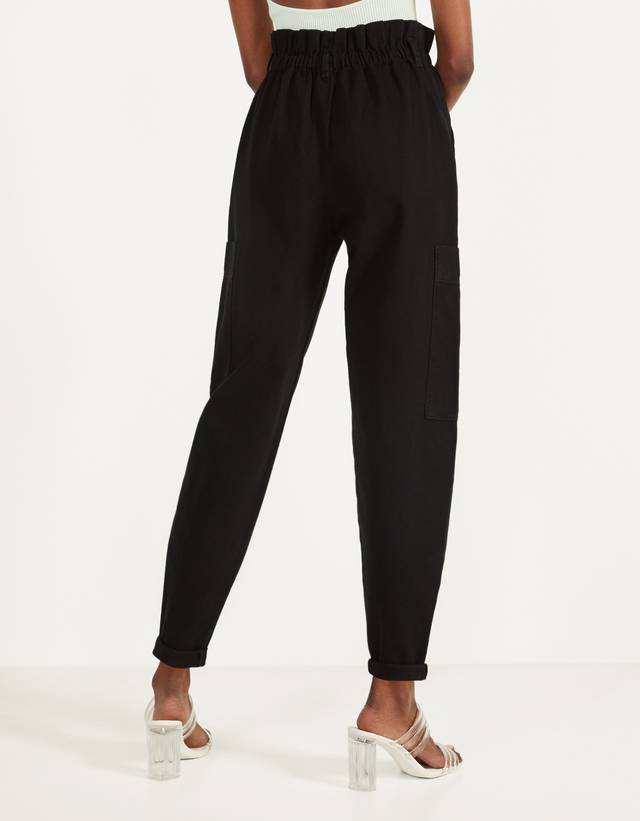 Pantalón bombacho - Bisutería - Bershka España - Islas Canarias