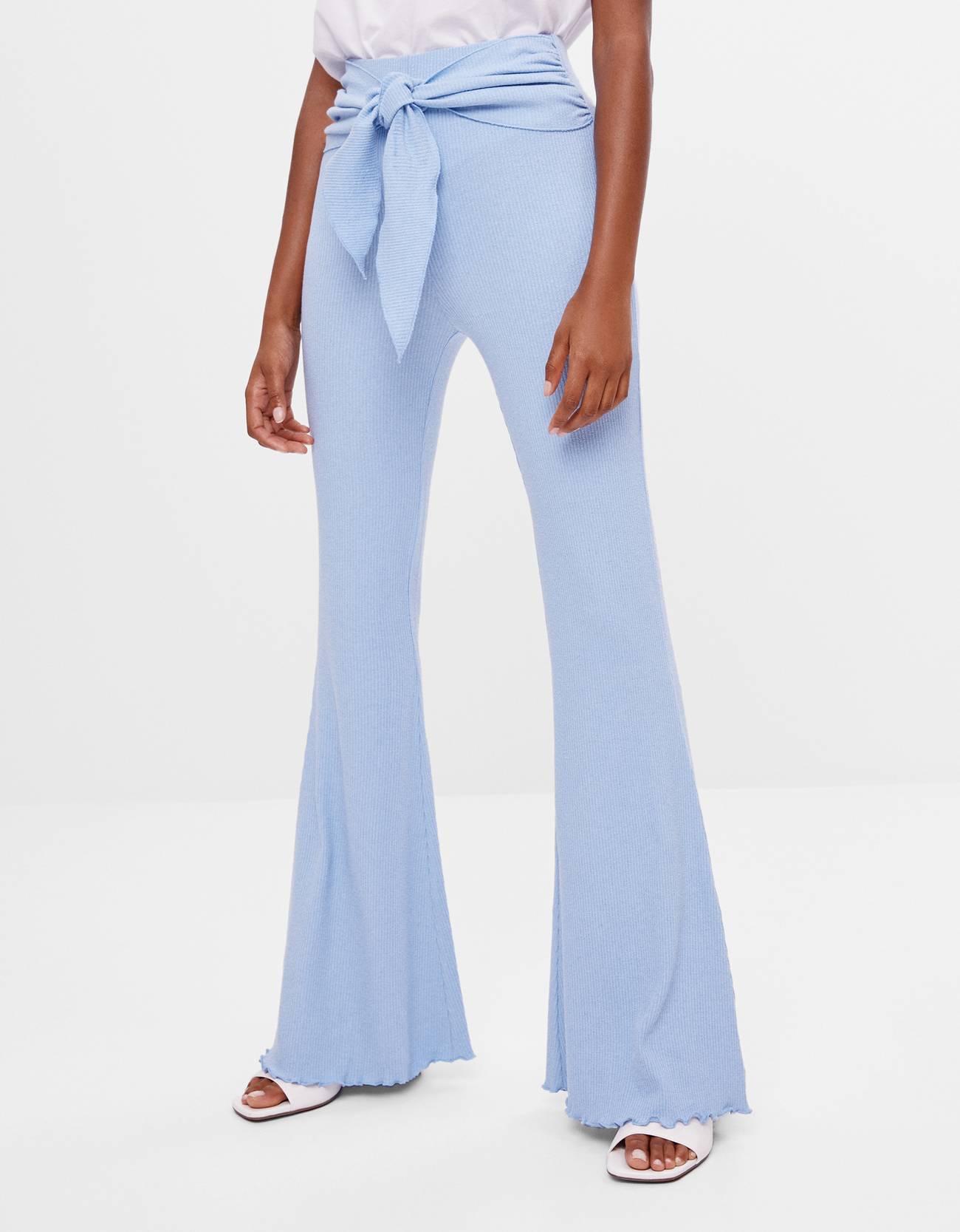 tied front - Trousers - Woman | Bershka