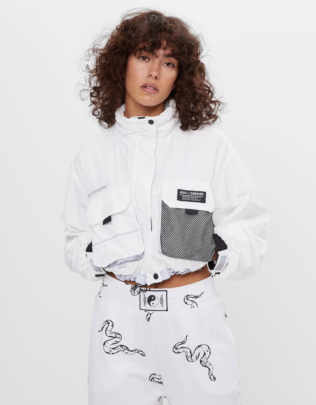 Women S Longline And Cropped Jackets Bershka