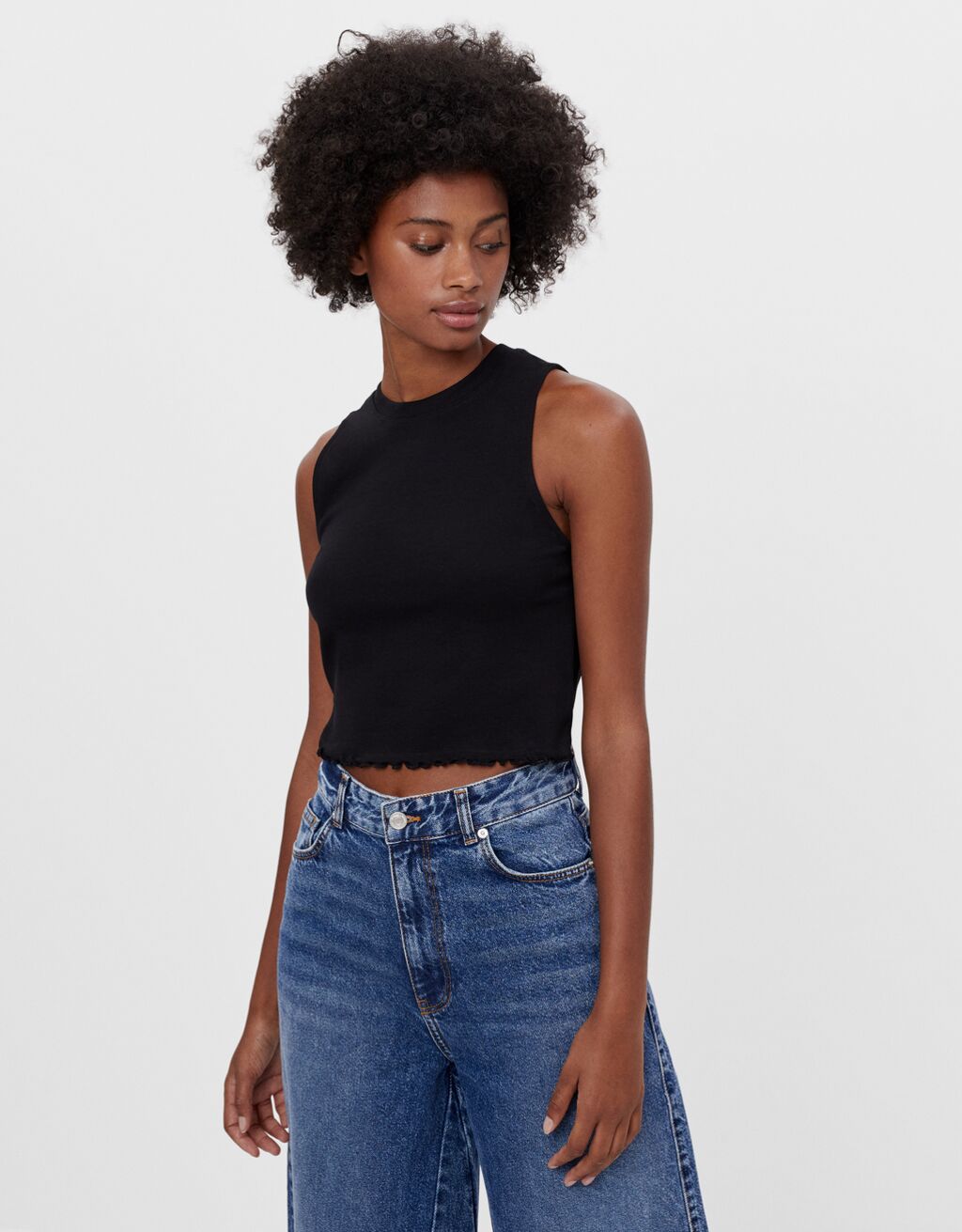 Camisetas De Manga Larga Y Corta Para Mujer Bershka